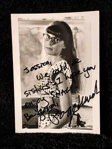 Autógrafo genuino de Page Hannah para su papel en la película de 1989 SHAG - Imagen 1 de 2