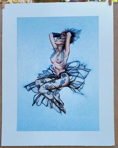 Olivia De Berardinis Signed Pin Up Print Sheer Magic Numbered 3/50 - Picture 1 of 4