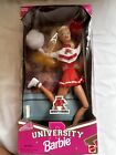 Barbie 1996 University Of Arkansas Special Edition Cheerleader kick to left