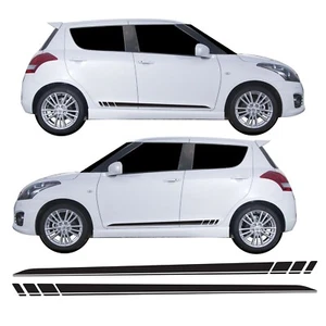Calcomanía de vinilo de liberación de aire con rayas laterales de puerta inferior para Suzuki Swift Sport MK4 - Imagen 1 de 2