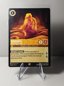 Carte LORCANA FR - Chapitre 1 18/204 Raiponce - Légendaire non Foil Neuf - Picture 1 of 2