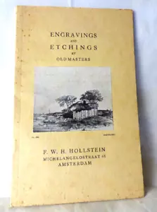RAR um 1938 Stiche und Radierungen alte Meister HOLLSTEIN Amsterdam 22 Platten KUNST - Bild 1 von 24