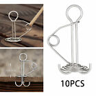 10Pack Spring Octopus Deck Tie Down Peg Stainless Steel Tent Stakes Outdoor