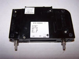 EATON HEINEMANN CIRCUIT BREAKER CD1-B3-DU-0010-02C 10A 1P 125VDC NEW - Picture 1 of 1