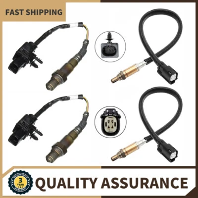 4pcs Oxygen Sensor Up+Down For Ford F-250 Super Duty 6.2L V8 2012 2013 2014-2016 - Image 1 of 4