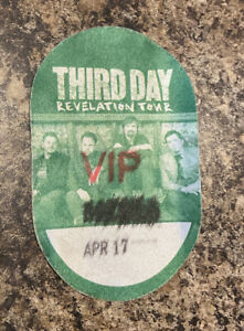 Third Day Revelation Tour VIP pass