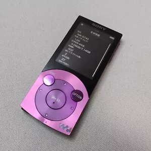 Reproductor multimedia digital Sony Walkman NW-S744 funciona bien púrpura - Imagen 1 de 4