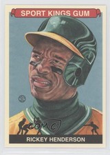 2012 Sportkings Series E Premium Back Rickey Henderson #213 HOF