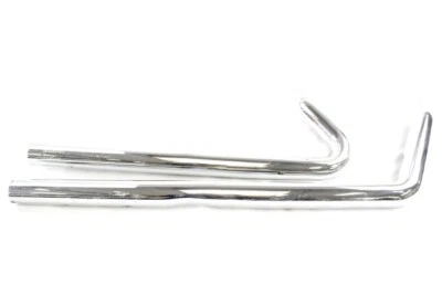 HARLEY DAVIDSON Softail Cover Cromo Tubo de Escape Cobra Exhaust Pequeño Ammac - Imagen 1 de 4