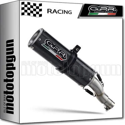 exhaust racing carbon look gpr for suzuki gsx-r 600 l1 l7 2011 11 2012 12 - Image 1 of 3