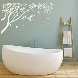 Vinyl Wall Decal Birds On Tree Branch Nature Landscape Stickers (4161ig) - Picture 1 of 3