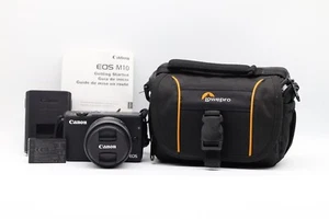 Canon EOS M10 18.0MP Digital Camera Black (Kit w/ 15-45mm Lens) #AA1 - Picture 1 of 14