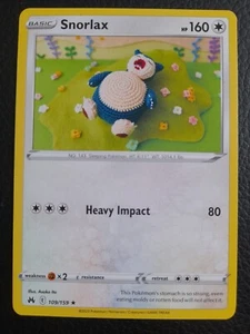 Snorlax 109/159 Crown Zenith MINT Condition - Picture 1 of 3