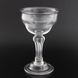Georgian Champagne Glass with Pedestal Stem c1740 - Picture 1 of 5
