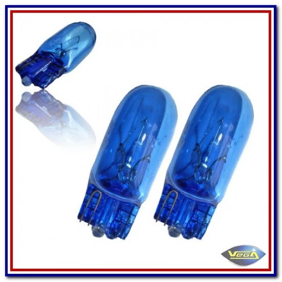 2 Ampoule Vega® T10 W5W "DayLight" blanc xénon 5000K Veilleuses Feux de position - Photo 1/1