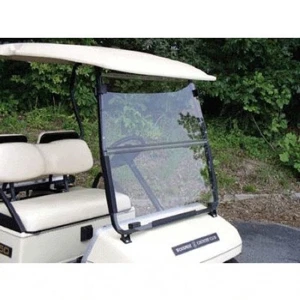Yamaha G2 G9 Golf Cart 1985-1995 Clear Folding Front Windshield - Picture 1 of 2