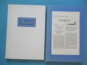 Beowulf - W. E. Leonard | Heritage Press | 1967 | HC | Sandglass | Slipcase - Imagen 1 de 23