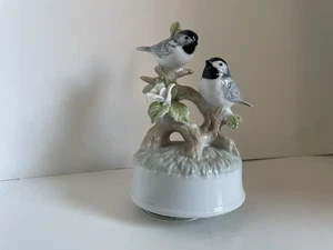 Otagiri Vintage Vogel rotierende Bewegung Musik spielt ungekettete Melodie Japan - Bild 1 von 9