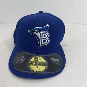 Bluefield Blue Jays MiLB New Era Diamond 59Fifty Hat Size 7 1/8 Toronto - Bent - Picture 1 of 8