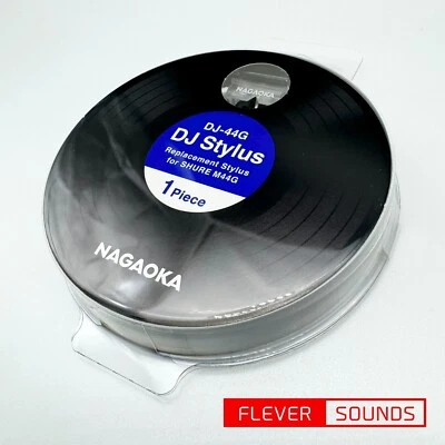 NAGAOKA DJ-44G Replacement Needle DJ Stylus for M44G/M44-7 Cartridges