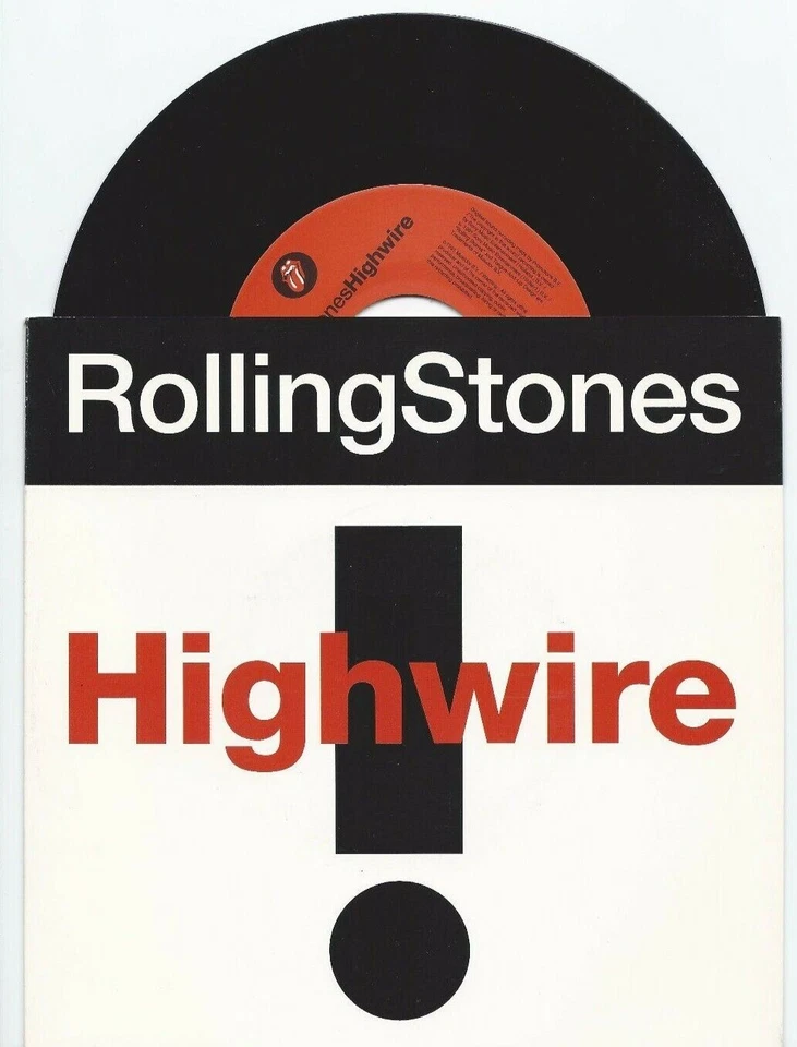 ROLLING STONES HIGH WIRE UNPLAYED ORIGINAL SINGLE FROM HOLLAND - Image 1 of 1