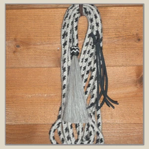 Horse Tack - 14’ Braided Mohair Get Down for Bosal - Artisan Ooak - Bild 1 von 1
