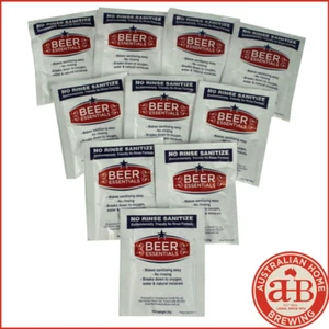 Home Brew No Rinse Sanitiser 25g x 50 Brew Sanitize Sachet home brewing supplies - Picture 1 of 1