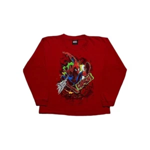 Vintage Spider-Man Mad Engine Long Sleeve Shirt - Picture 1 of 4