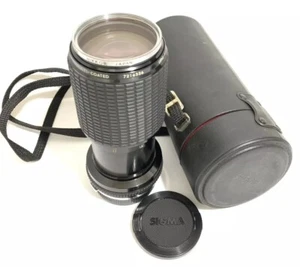 Vtg Zoom Sigma K2 KII f:4.5 70-210mm Lens Multi Coated OLYMPUS Japan 52mm Filter - Picture 1 of 11