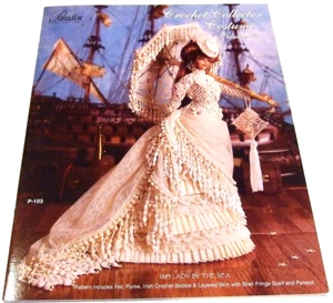 Paradise Publications Crochet Volume 92 - 1883 - Lady By The Sea - NEW - Picture 1 of 4