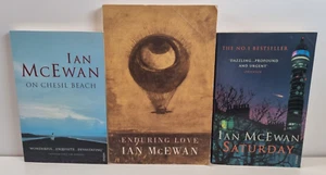 Ian McEwan 3 Book Bundle Saturday On Chesil Beach Enduring Love Paperback - Bild 1 von 10