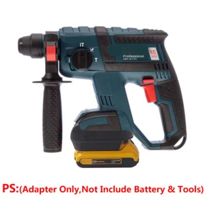 passend für DeWalt 20 V Max Li-Lon Akku Upgrade auf Bosch 18 V Hammer Werkzeuge Adapter - Bild 1 von 3