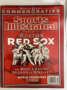 Sports Illustrated Boston Red Sox World Series Champions 2004 commemorativo - Foto 1 di 1
