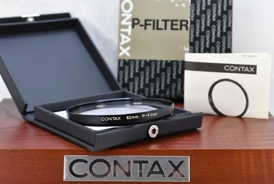 🌸[Unused] Contax P-Filter P Filter 82mm Kyocera w/Case Box From Japan - Image 1 of 4