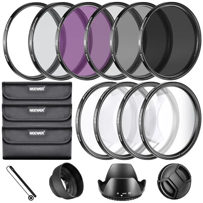 Neewer 67MM Complete Lens Filter Accessory Kit for Lenses with 67MM Filter Size - Image 1 of 4