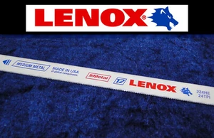 10x Sägeblätter LENOX 224HE Bi-Metall Ersatzsägeblatt Länge 300mm 24 Zähne/Zoll - Bild 1 von 4