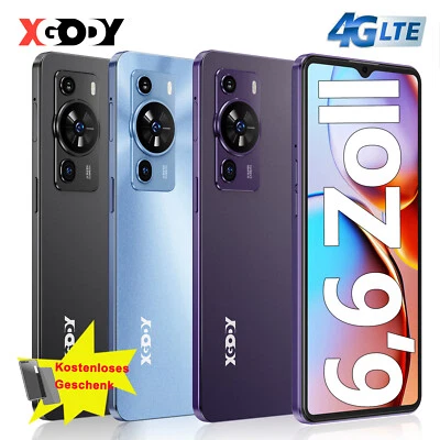 2025 NEU Android 14 Smartphone Handy Ohne Vertrage 6,6/5,5 Zoll 2SIM 8-Core 32GB - Bild 1 von 4