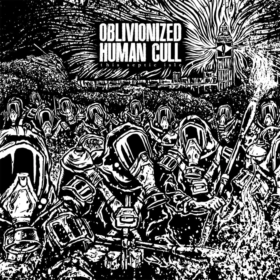Oblivionized / Human Cull - This Septic Isle 7" NASUM PIG DESTROYER GADGET  - Bild 1 von 1