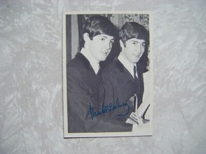 1964 Topps Beatles Black & White 3rd Series Card #120