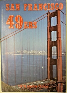 1978 San Francisco 49ers MEDIA GUIDE Yearbook FACTS BOOK NFL Football Program - Picture 1 of 1