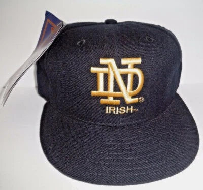 Notre Dame Fighting Irish NCAA Vintage Fitted Size 6 7/8 NWT Hat NEW ERA - Image 1 of 4