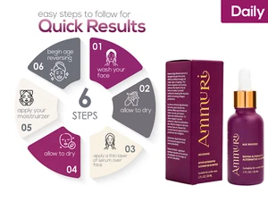 Ammuri Advanced Age Reversal Serum Peptide Matrixyl 3000 with Hyaluronic Acid