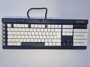 Corsair K95 RGB Platinum White Build Custom Gaming Tastatur Cherry MX Speed UK - Bild 1 von 10