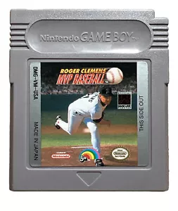 VTG 90s Roger Clemens MVP Baseball Nintendo Game Boy - Retro Game Cartridge Only - Picture 1 of 6