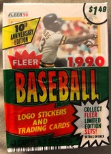 1990 Fleer Cello Pack R.J. Reynolds Pirates (Top) Ken Dayley Cardinals (Back)