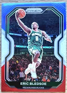2020-21 Panini Prizm Red White Blue #17 Eric Bledsoe - Bucks - Picture 1 of 2