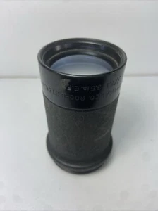 Lente Bausch & Lomb vintage de la Segunda Guerra Mundial de la Marina de los Estados Unidos. 3.5" f/2.1 - Mira telescópica ¿Pieza ocular? - Imagen 1 de 7