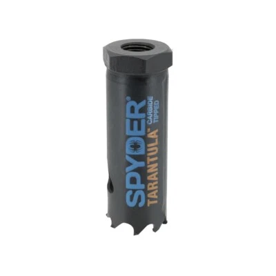 Spyder Tarantula 1" Hole Saw HEX 10 Tungsten Carbide-Tipped 600896CF Holesaw - Image 1 of 4