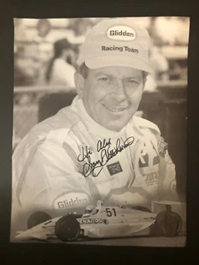 Gary Bettenhausen Signed 10 3/4" x 14"  B&W Poster  - Picture 1 of 5