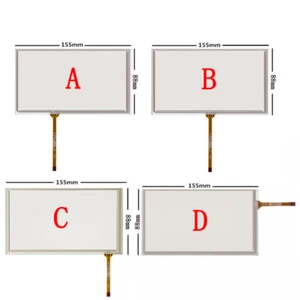 155*88mm Touch Screen Digitizer For HSD062IDW1 6.2 Inch Car-DVD Touch Screen - Picture 1 of 6